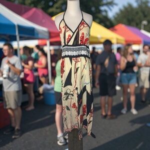 Lotus Women's Large Maxi Halter Festival Dress